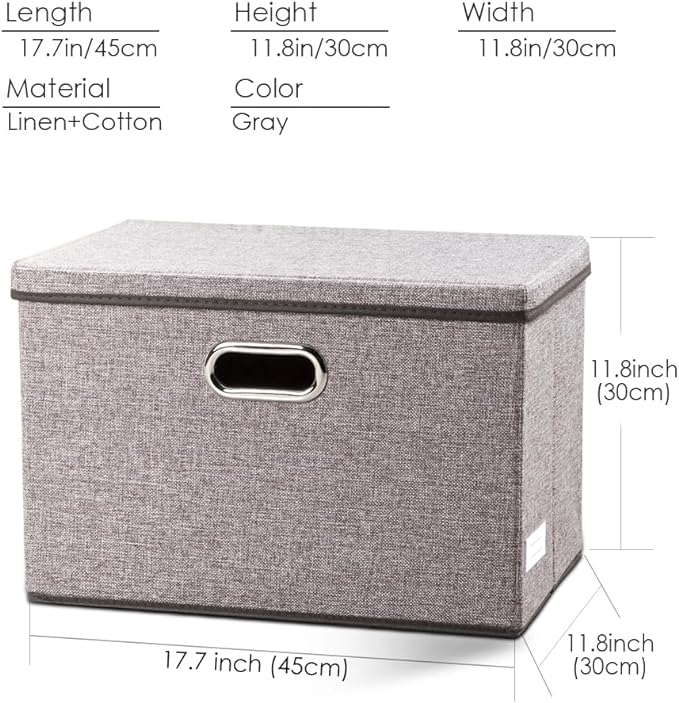 PRANDOM Large Collapsible Storage Containers