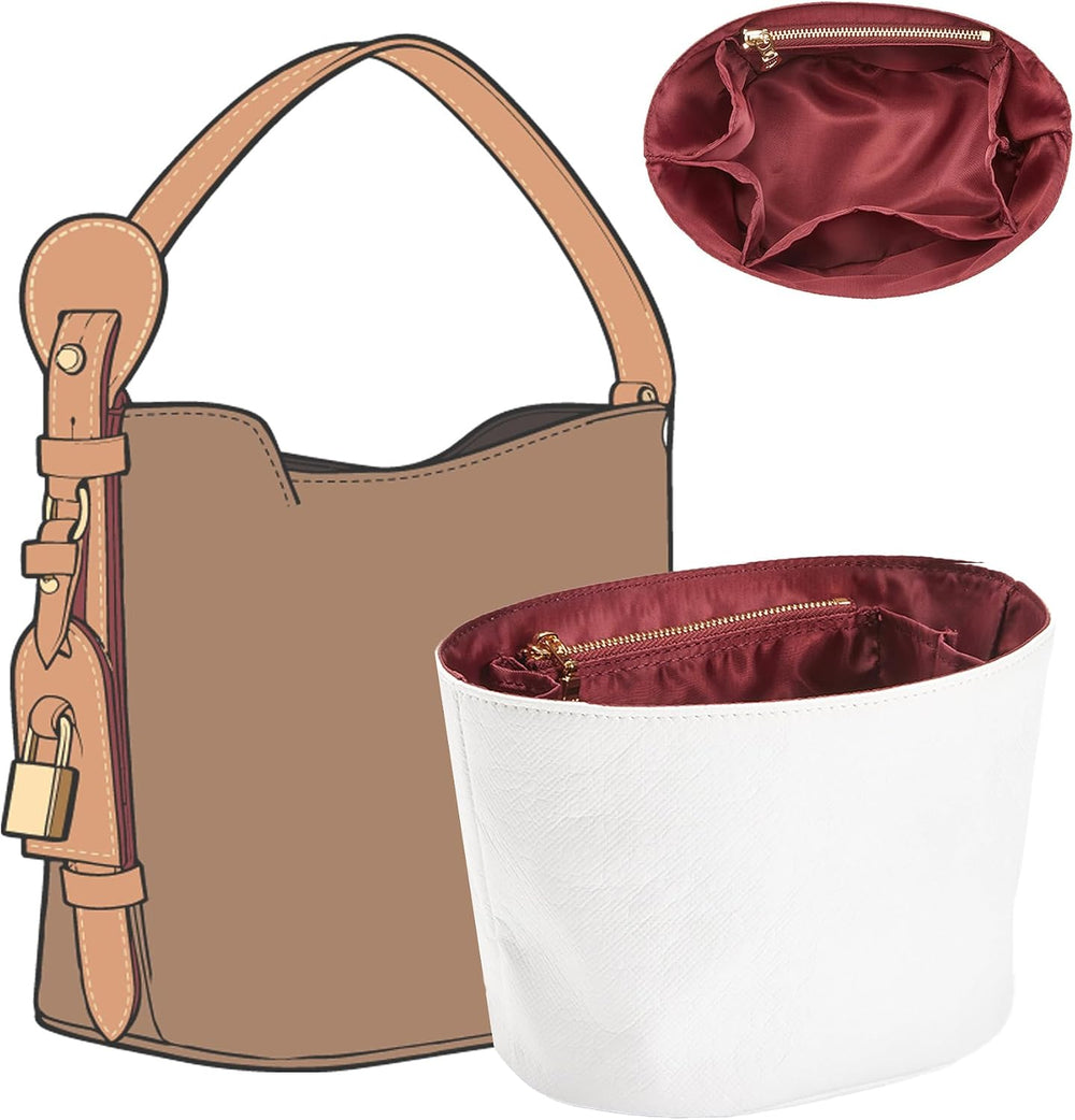 Doxo DupontPaper Purse Insert for LV All In BB, Lightweight with Zipper