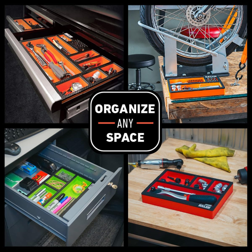 EVA Foam Tool Tray Drawer Storage Organizer Set Socket Bit Holder Case