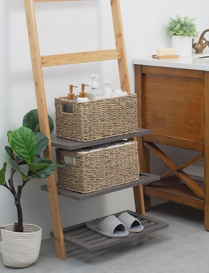 StorageWorks Wicker Storage Basket