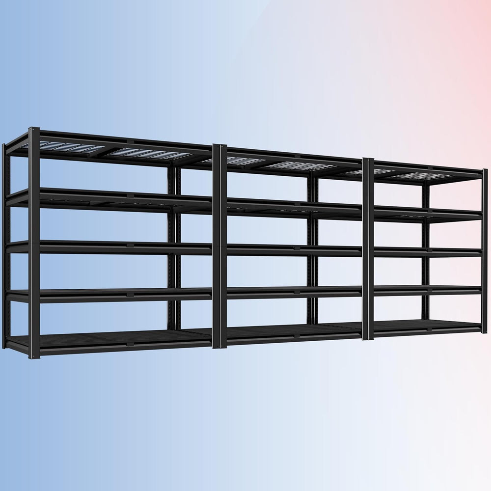 PrimeZone 48" W X 24" D X 72" H 5 Tier Heavy Duty Garage Shelv...