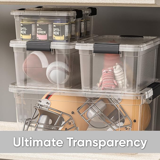 Superio Clear Storage Boxes