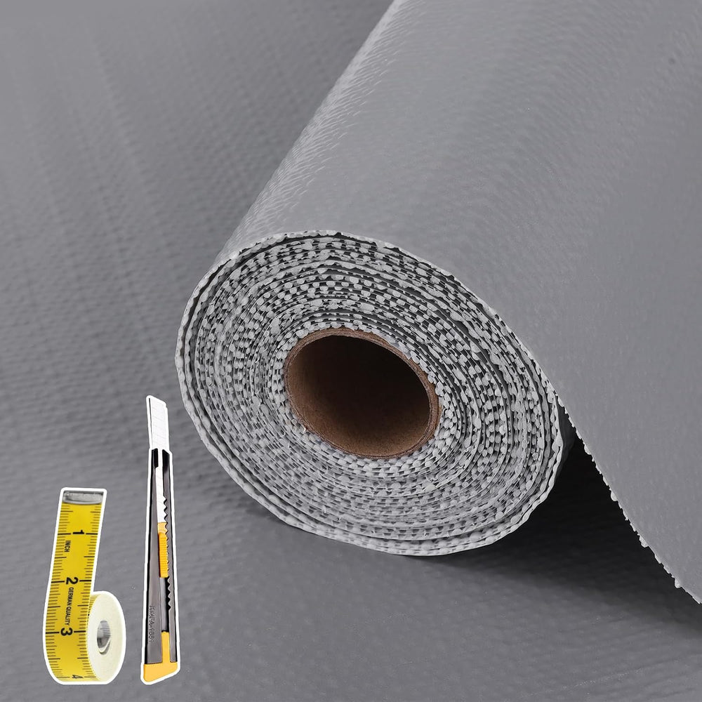 Drawer and Shelf Liner for Kitchen Cabinet: 17 in X 20 Ft Non Slip