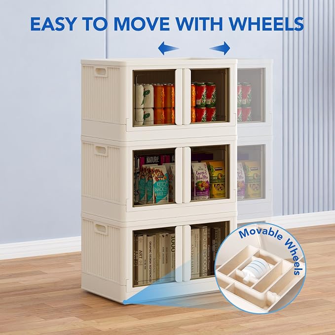 FLEXIMOUNTS 152 QT Stackable Storage Bins
