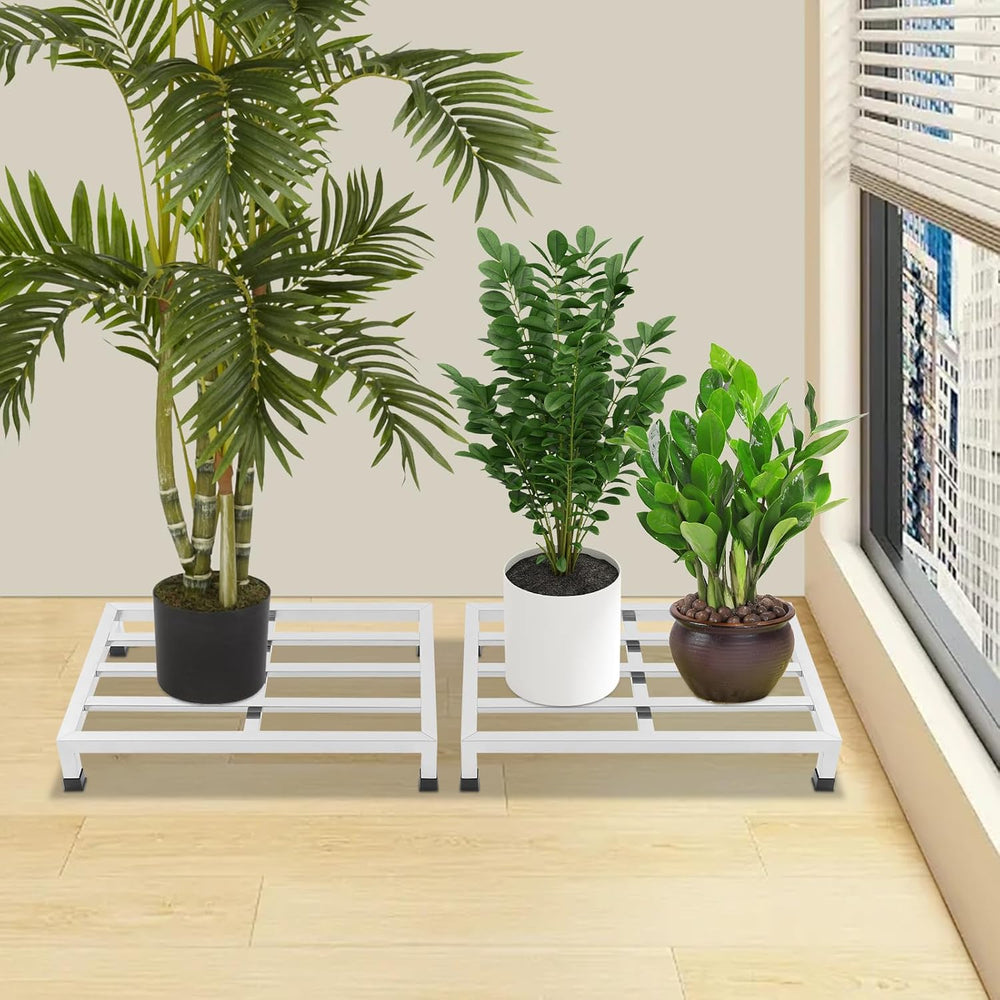 2Pcs Stainless Steel Dunnage Rack, 24''L x16''W x 4''...