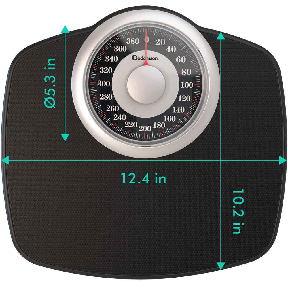 Adamson A25 Scales for Body Weight - Up to 400 LB - New - 5.3" Dial on 1...