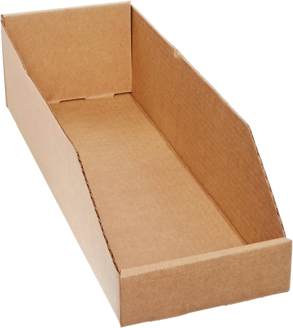 Box USA Storage Bins Medium 6"L x 18"W x 4 1/2"H 50-Pack - Cor...