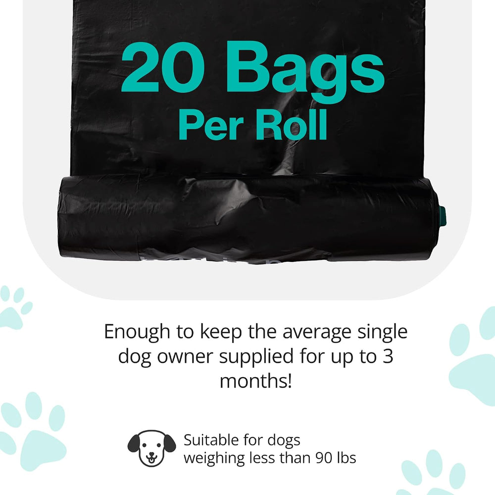 PawPail Cat Waste Station with Trash Can Liners, Suitable for Outdoor Use, Bl...