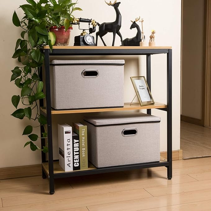 PRANDOM Large Foldable Storage Bins