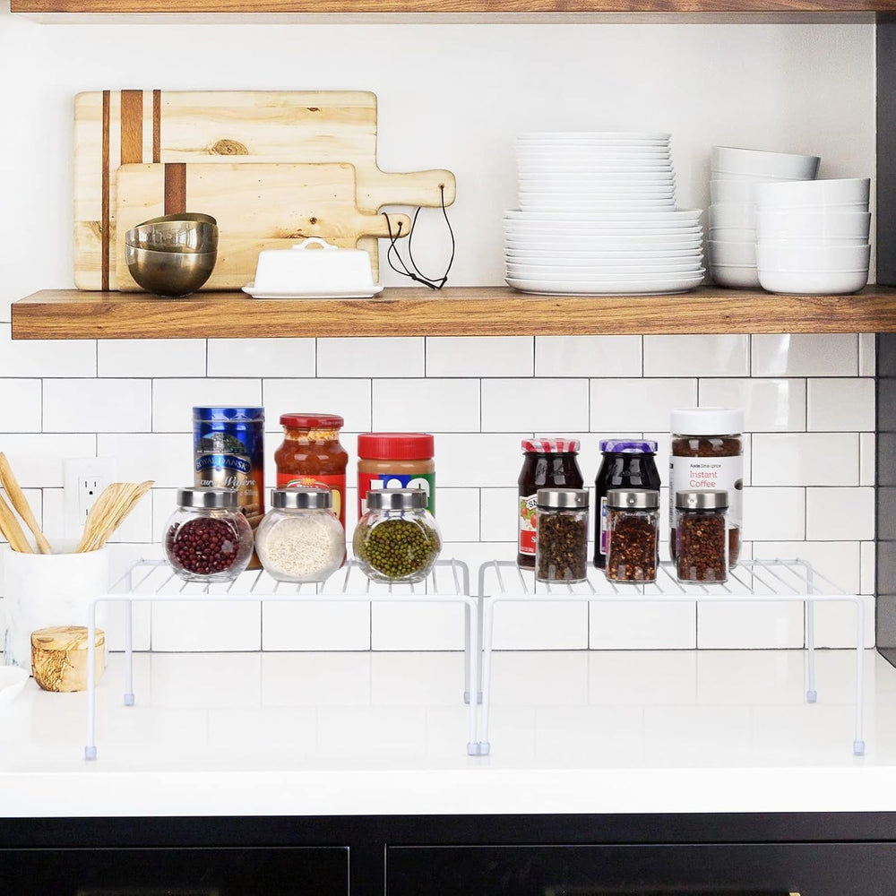 Medium (13.1 x 10.2 Inch) Cabinet Storage Shelf Rack, Shelves,Kitchen Counter...