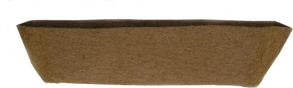 44 inch Long Molded Coco Fiber Liner for Window Hayrack Planters 44x10x10