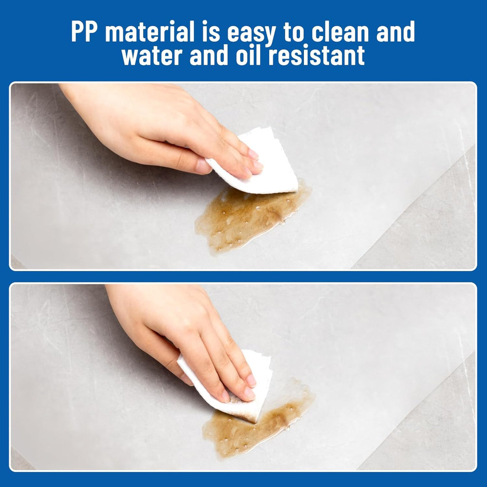 Frienda Wire Shelf Liners,24 x 60 Inch,Clear,Set of 5
