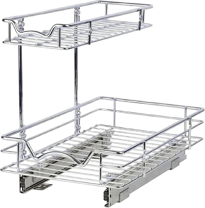 HOLDN’ STORAGE Under Sink Organizers and Storage, 11" W x 18" D x 15" H