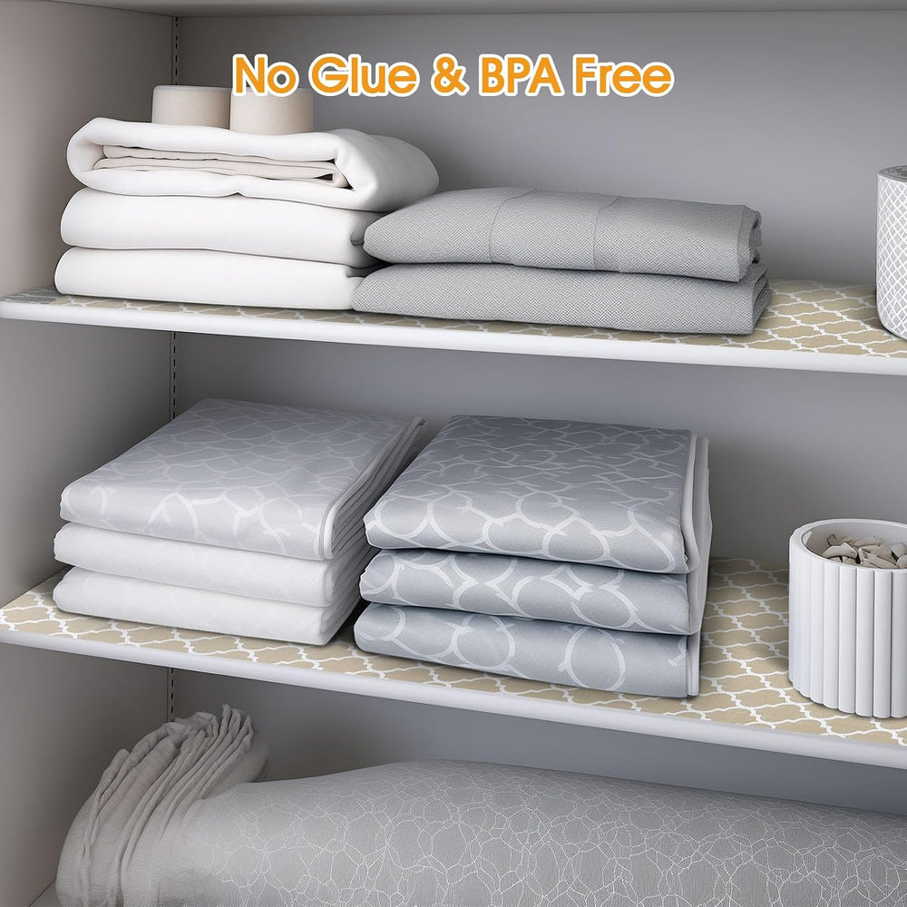 Shelf and Drawer Liner for Kitchen Cabinet Non-Adhesive Non Slip