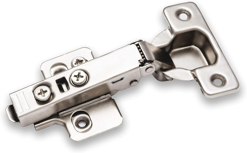 Berta, 50-Pack Full Overlay 110° Soft-Close Frameless Cabinet Hinges