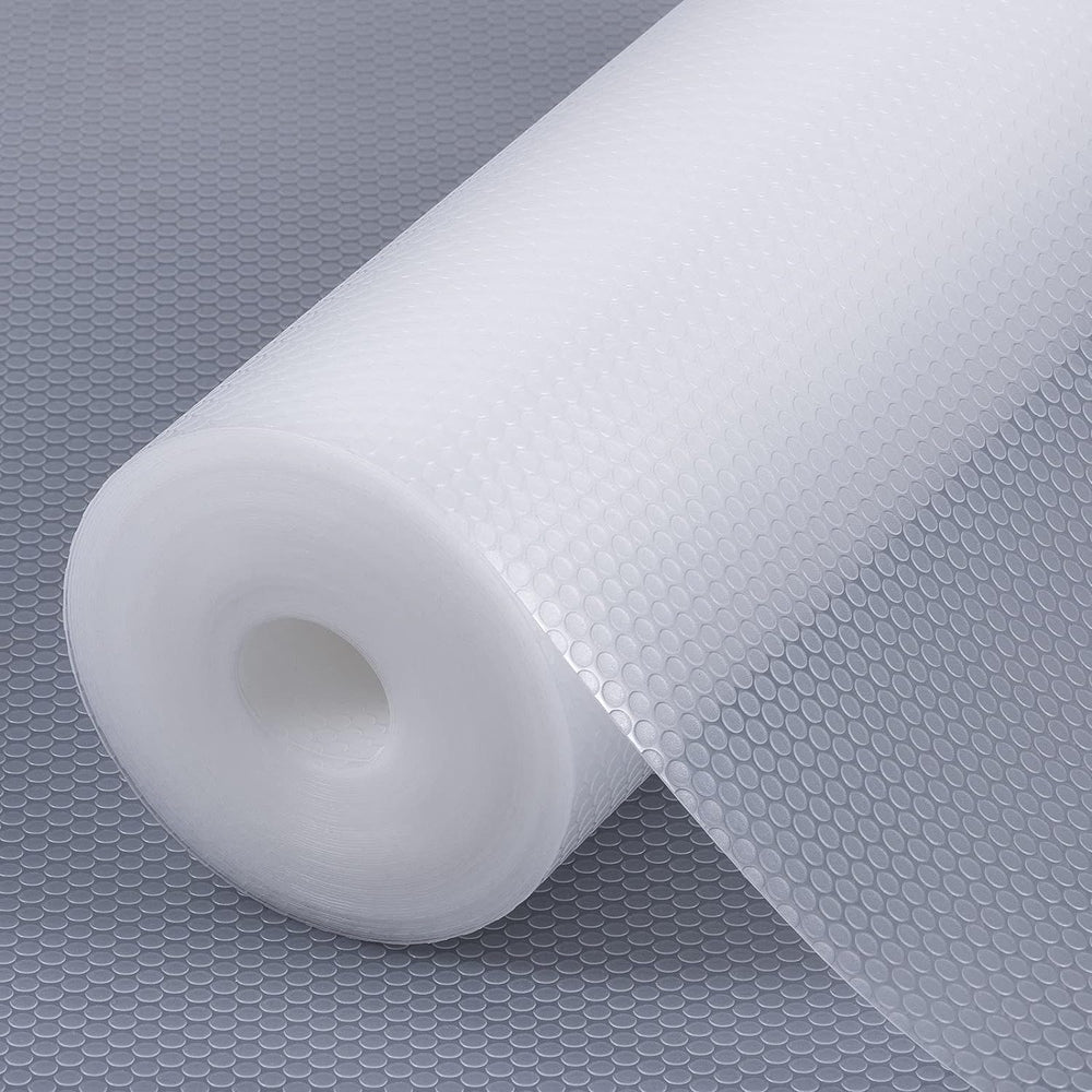 Shelf Liner Non Adhensive Drawer Cabinet Mat Clear 17.5"× 236.2" Pa...