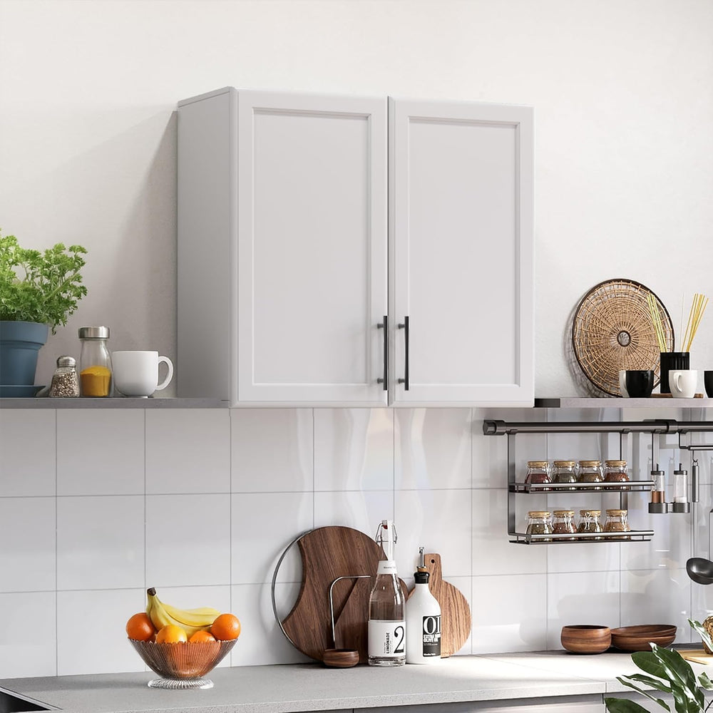 FIMELLO Wall Cabinet, Medicine Cabinet, Wall Amount Cabinet for Bathroom Laun...