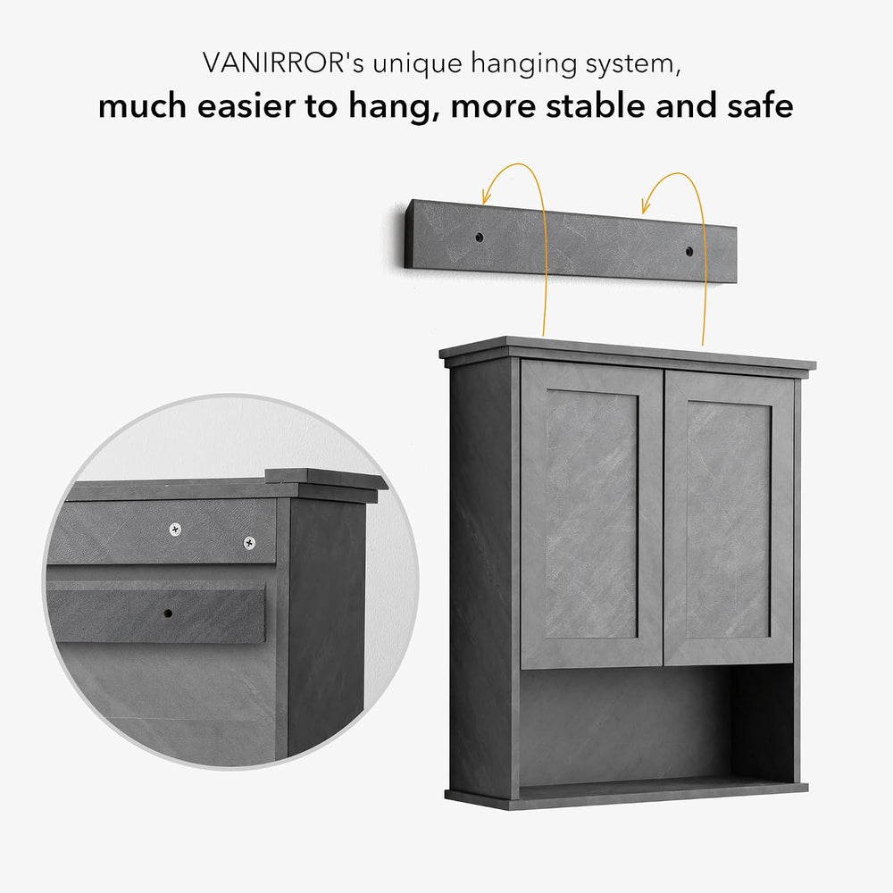 Bathroom Wall Cabinet Over Toilet Storage Cabinets 25x30 inchs