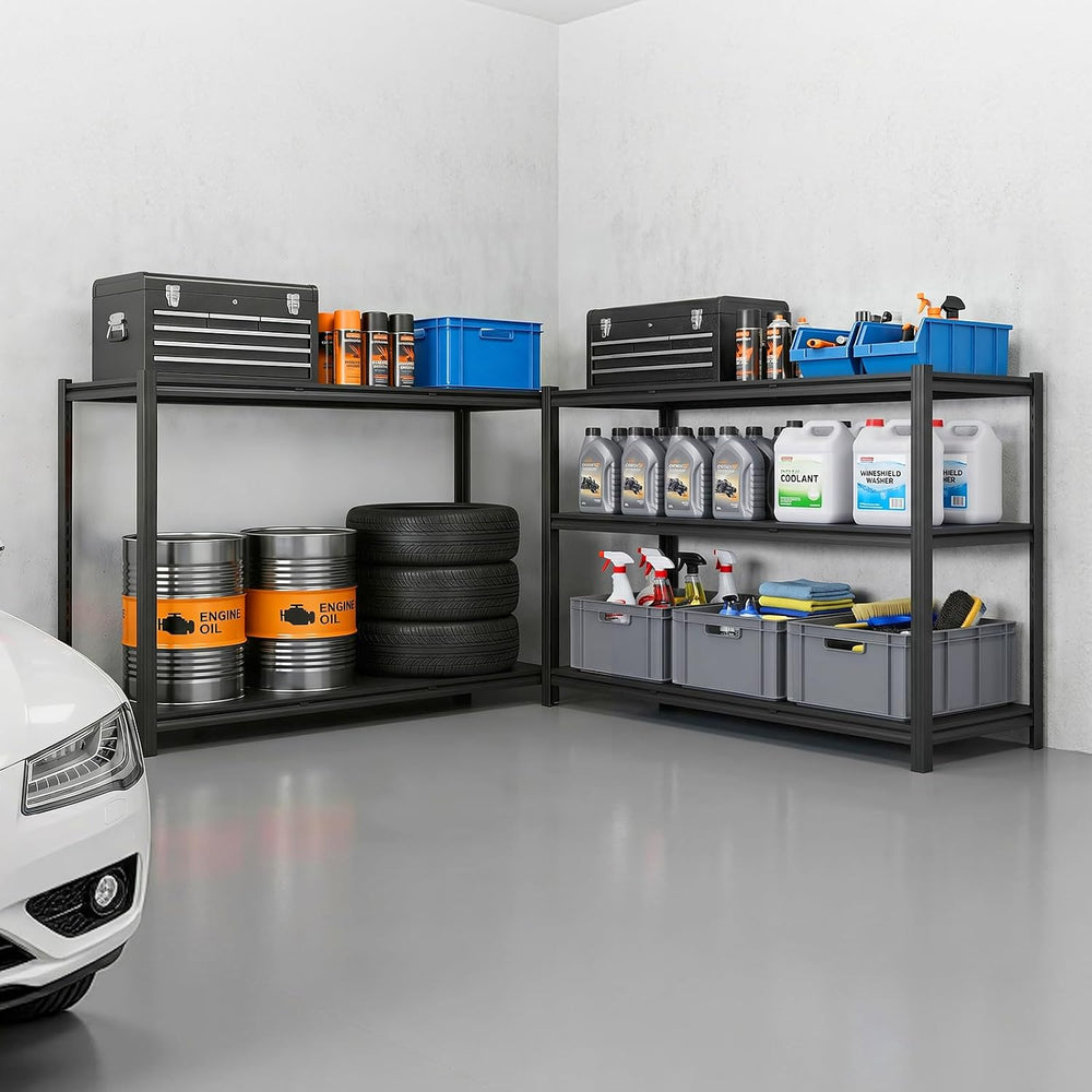 VEVOR Garage Shelving, 5-Tier Adjustable Storage Shelves, 3000 lbs Heavy Duty...