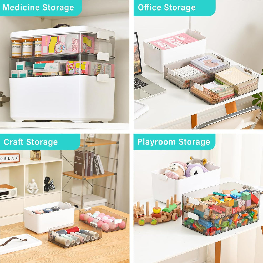 Homaigie Extra Tall 3-Tier Medicine Cabinet Organizer for Medicine Bottles Or...