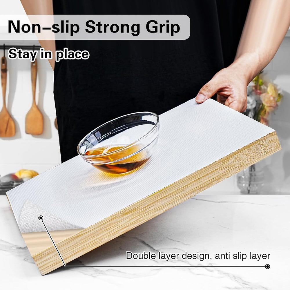 Drawer and Shelf Liner for Kitchen Cabinet Non-Adhesive 24in x 20FT
