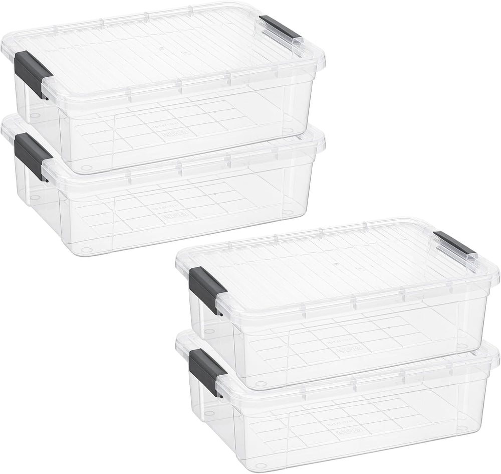 Superio Clear Storage Boxes