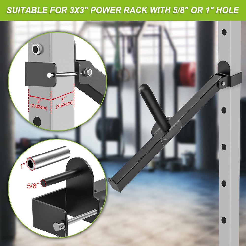 Kipika Power Rack Attachment for 5/8" & 1" Holes - Heavy Duty H...