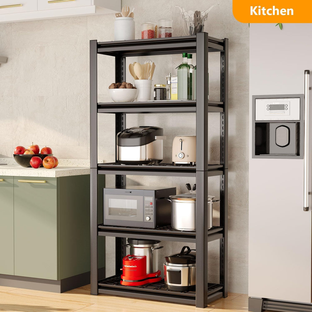 Heavy Duty Storage Shelving Unit (72" H x 35" W x 16" D)