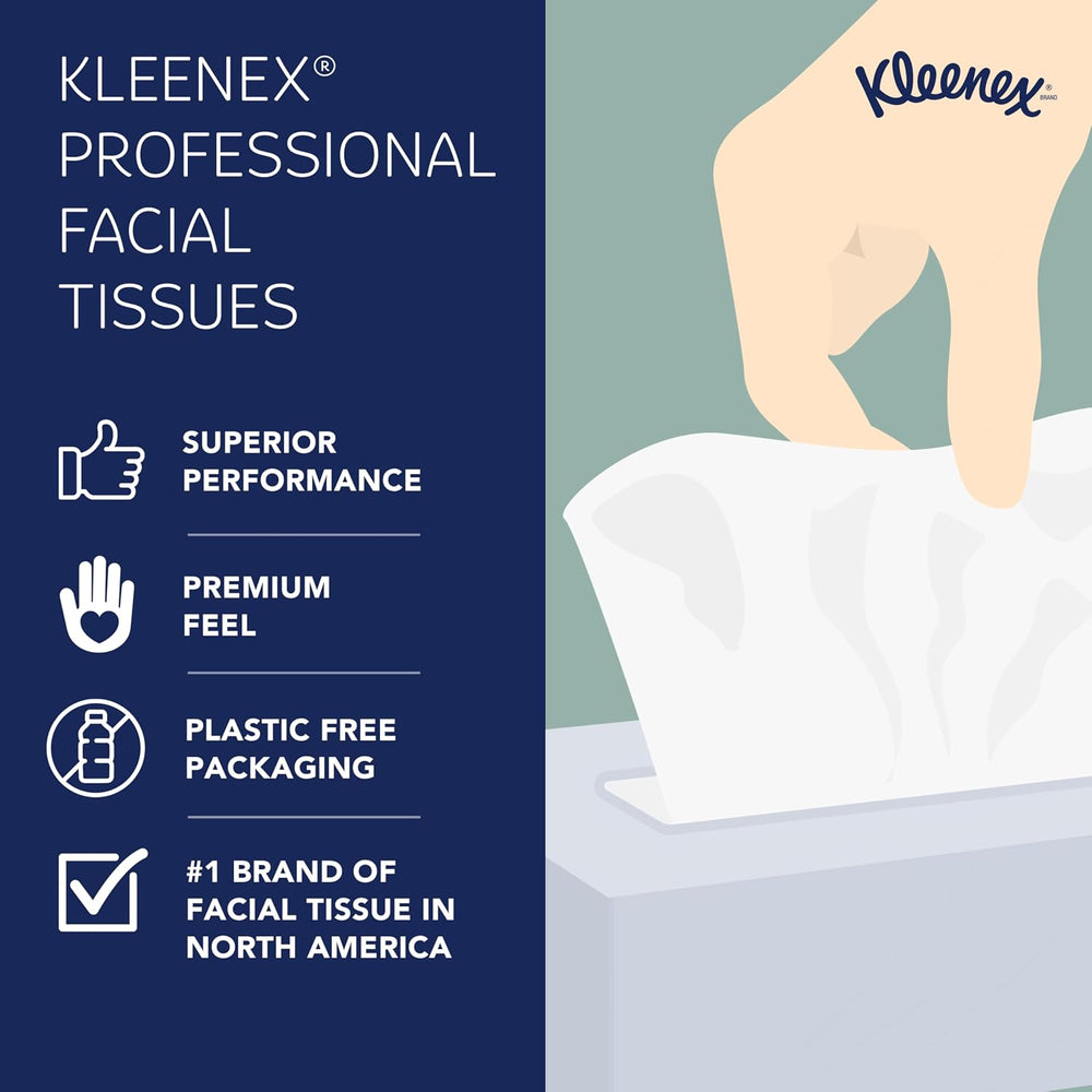 Kleenex Professional Naturals Facial Tissue, Bulk, 36 x 90 Tissues (56027)