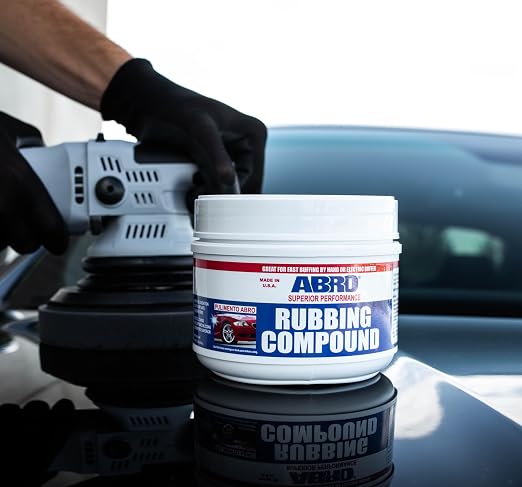 ABRO Superior Performance Rubbing Compound, 32 oz., Buffing Compound