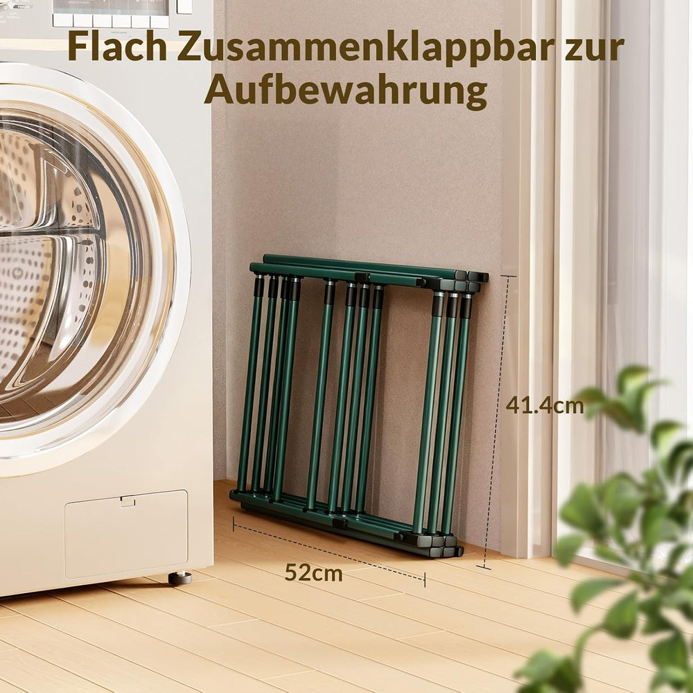 Clothes Drying Rack Collapsible,Heavy Duty Extendable Laundry Rack for Drying...
