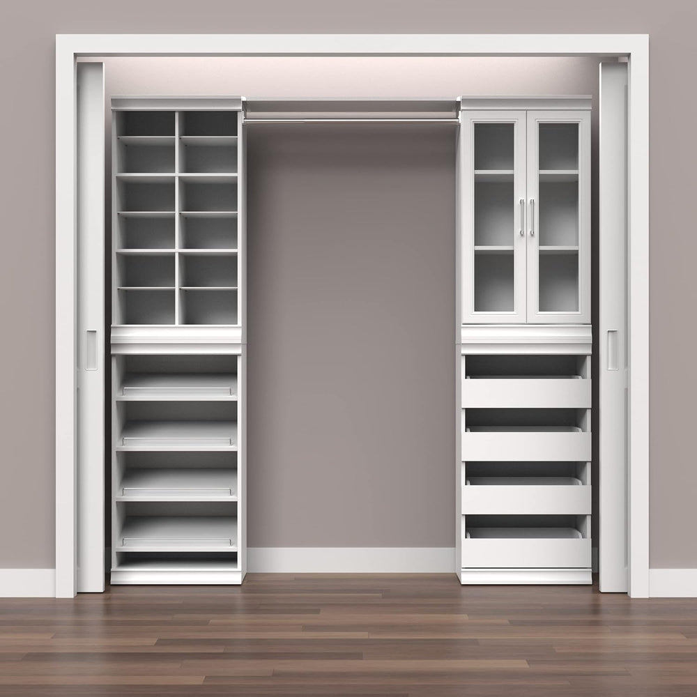 ClosetMaid Modular Closet Collection Shelf and Hang Rod Accessory Kit, 36-Inc...