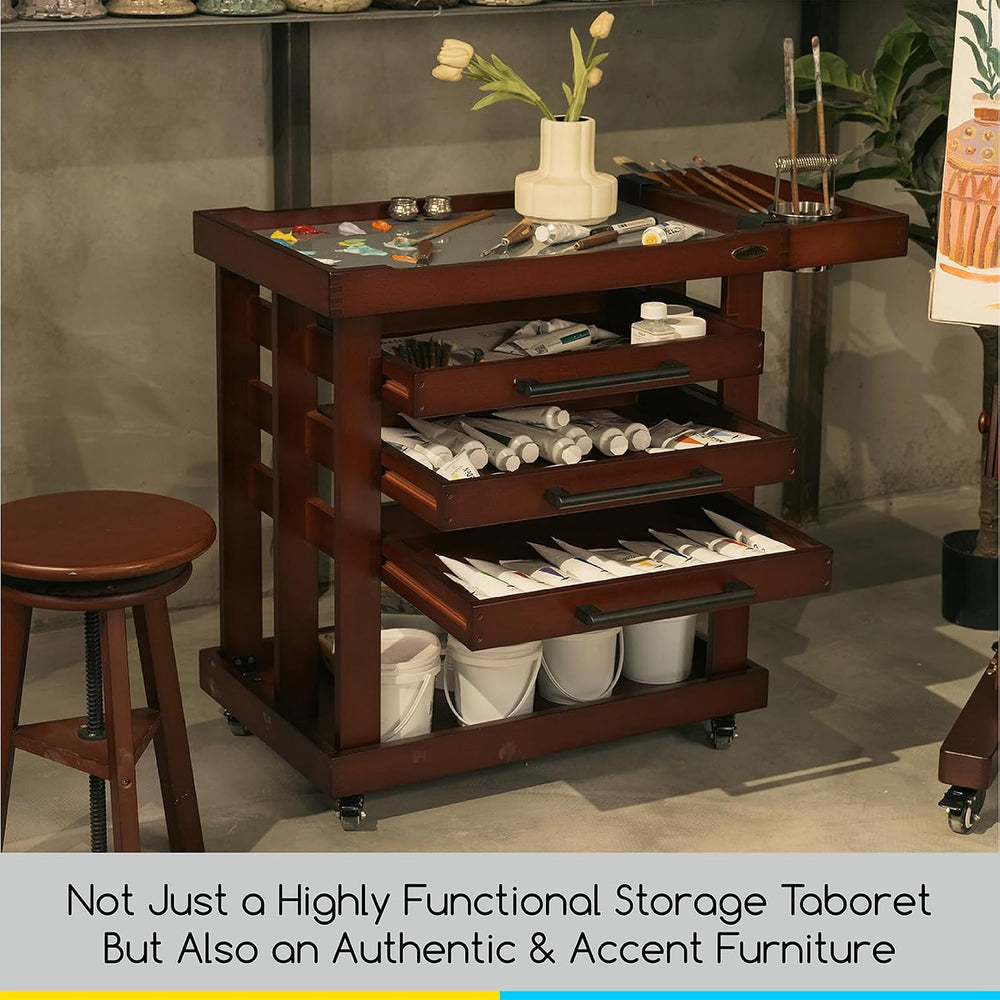 MEEDEN Art Supplies Storage Cart: 5-Tier Utility Rolling Cart