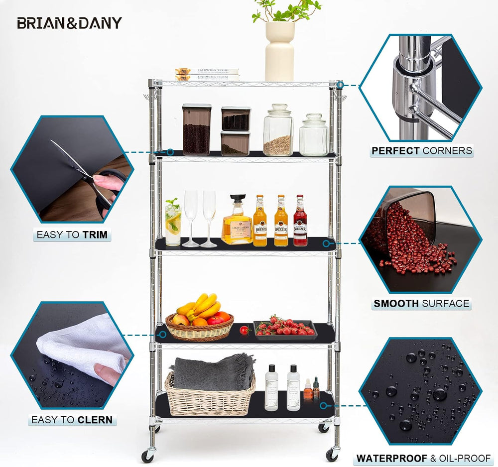 BRIAN & DANY Wire Shelf Liner 24" X 48", Heavy Duty Shelf Liner...