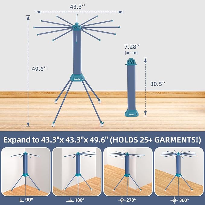 Clothes Drying Rack Foldable & Collapsible Drying Racks