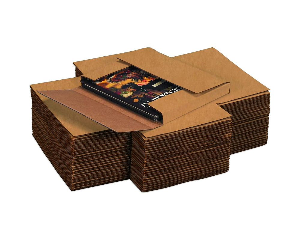 Boxes Fast BFM2BKK Corrugated Cardboard Easy-Fold Mailers, 12 1/8 x 9 1/8 x 2...