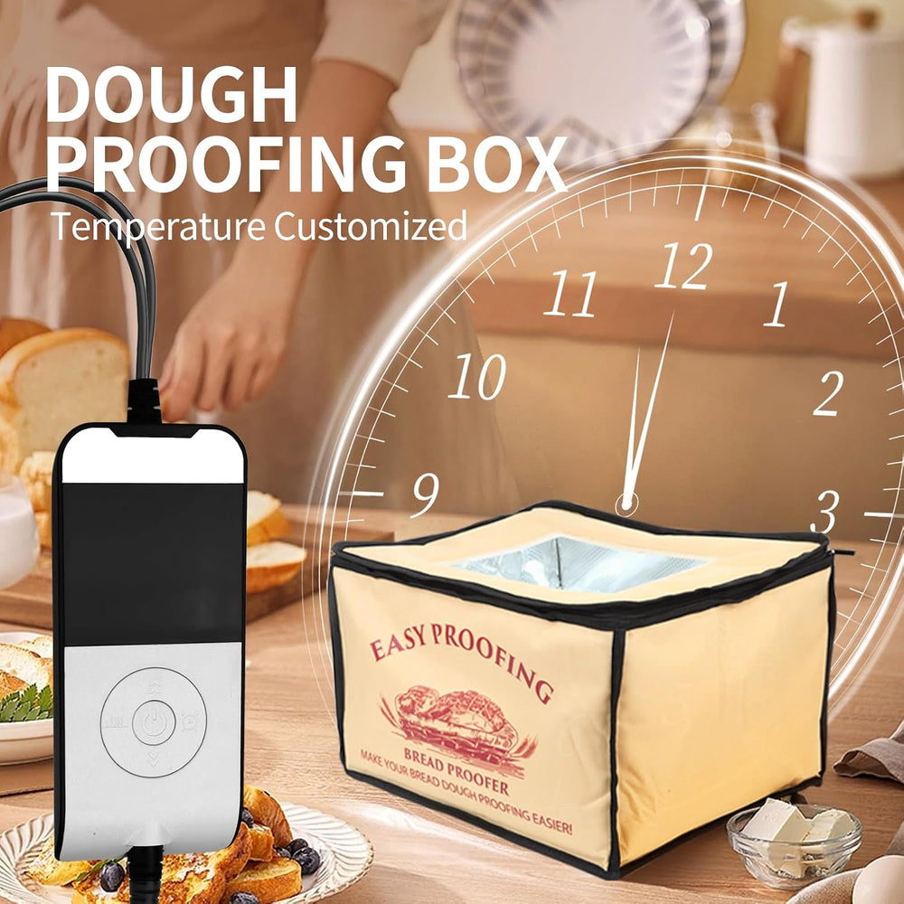 Bread Proofing Box, Electric Dough Proofing Box, Quick Dough Proofer, Tempera...