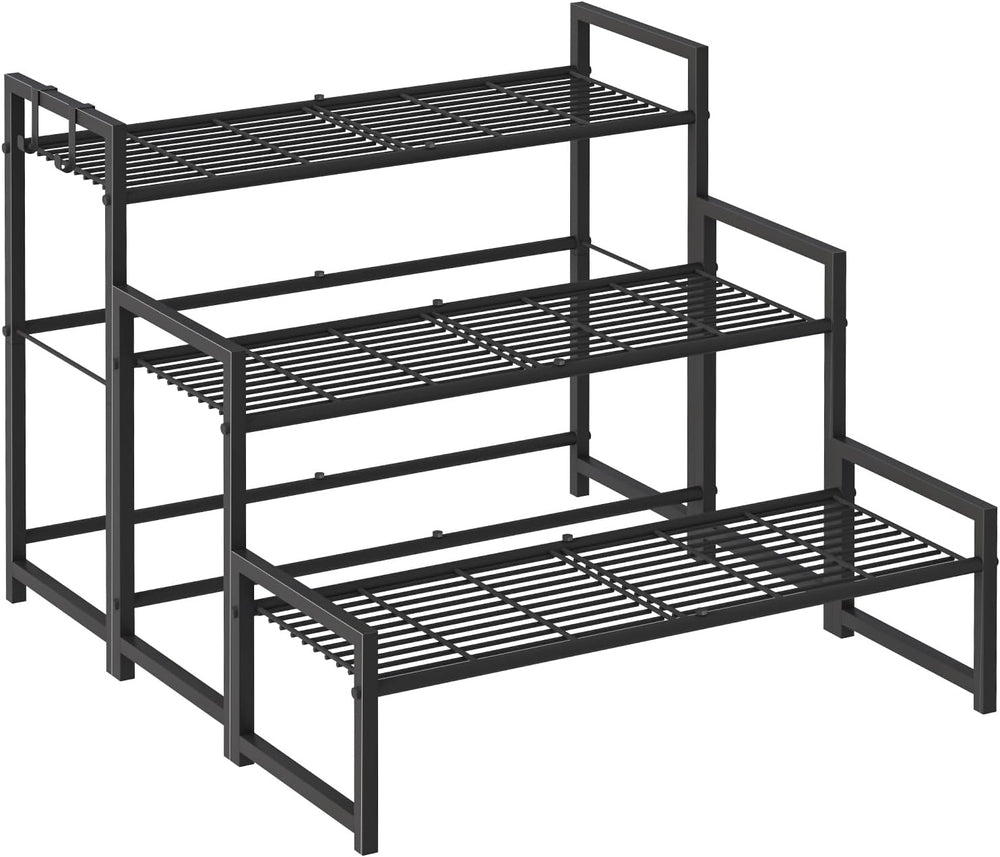 Garden 4 you 3 Tier Metal Stackable Plant Stand, Flower Pot Holder