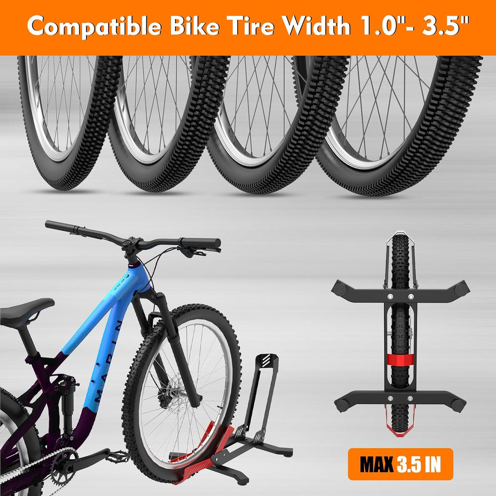 ALIXUEQIN Bike Stand Floor, Portable Bike Storage for Garage