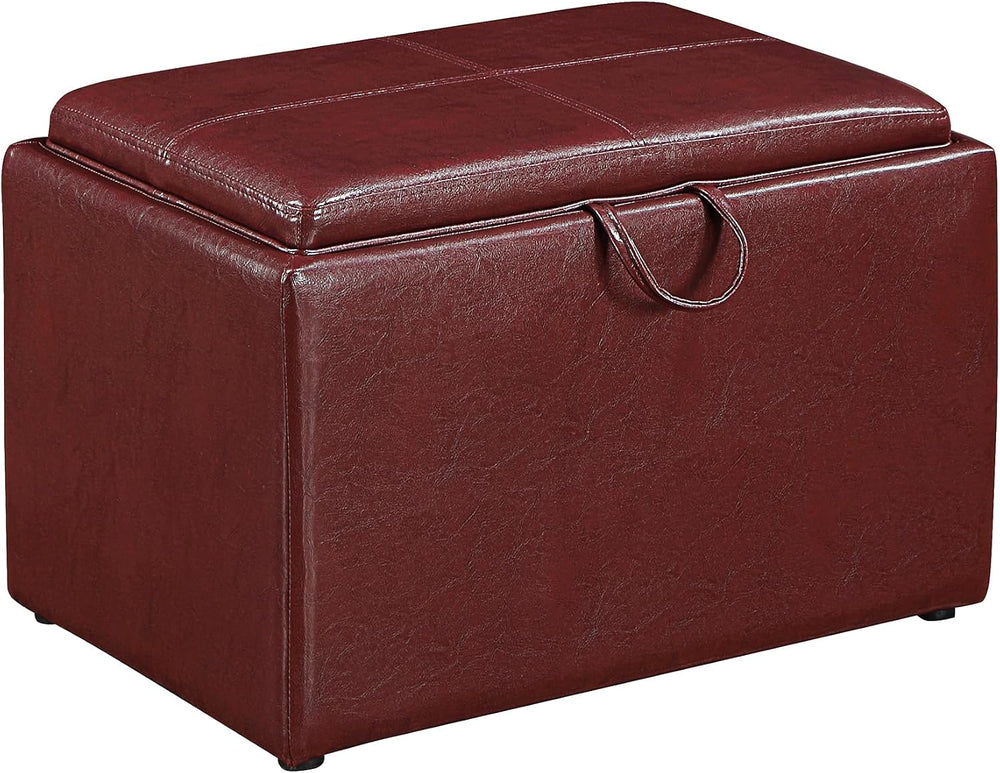Convenience Concepts Designs4Comfort Accent Storage Ottoman 22.75" - Mod...