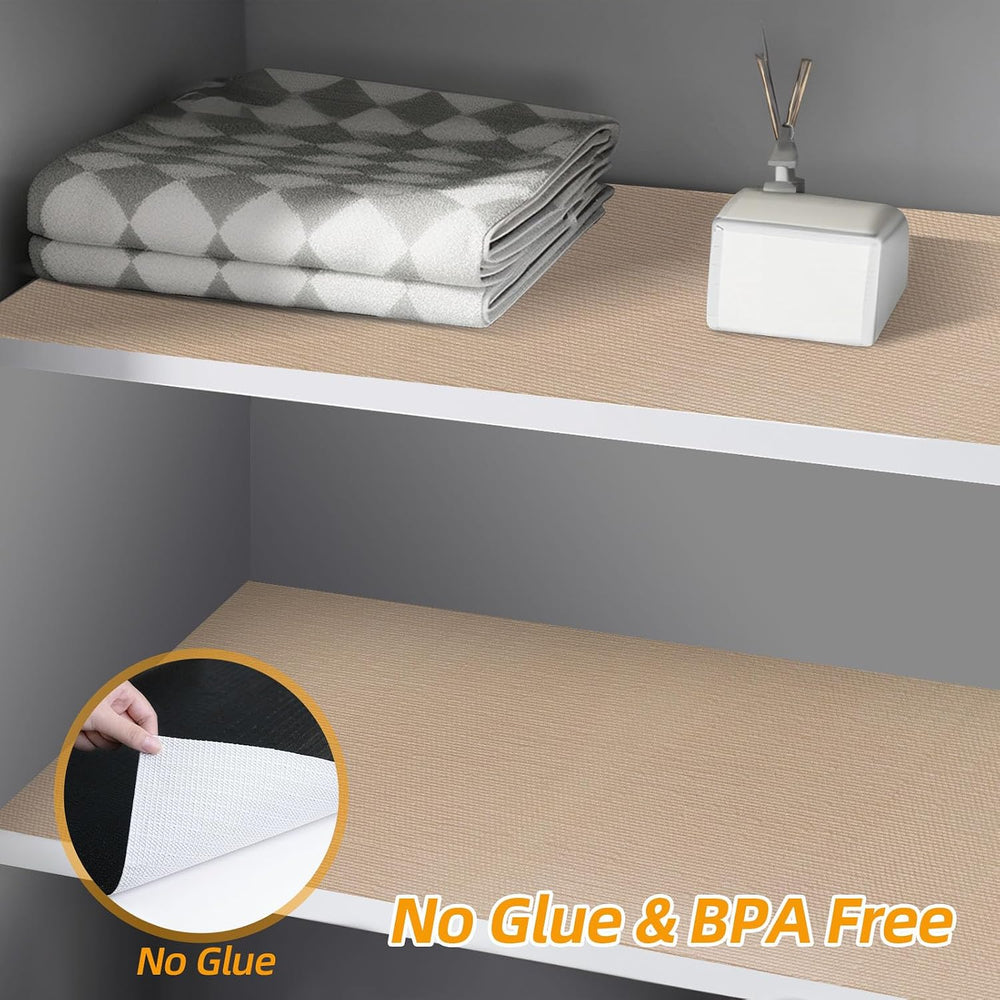 Shelf and Drawer Liner for Kitchen Cabinet Non-Adhesive Non Slip
