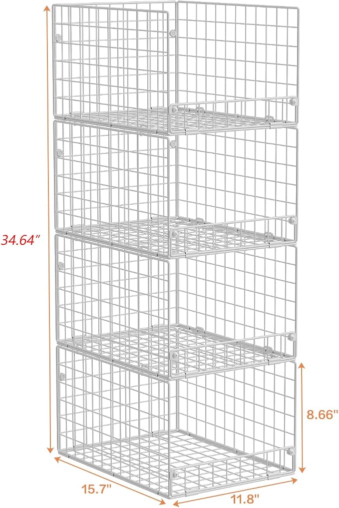 Stackable Closet Organizers and Storage