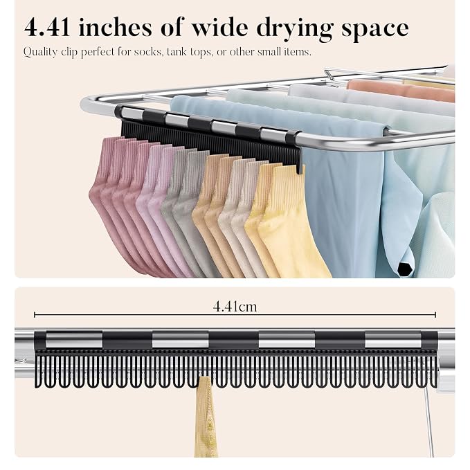 APEXCHASER Clothes Drying Rack