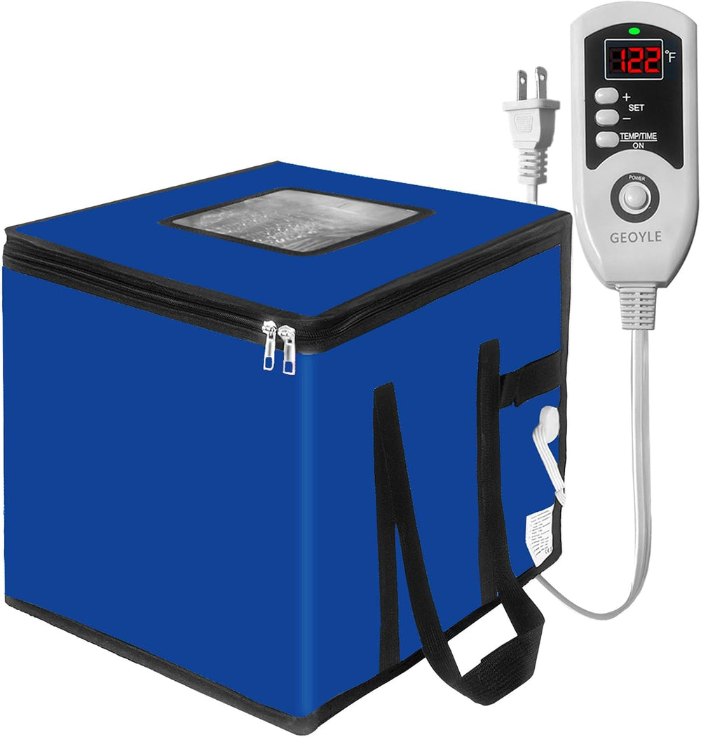 Folding Dough Proofing Box, Sourdough Starter with Temp Control (0-122โ) &...