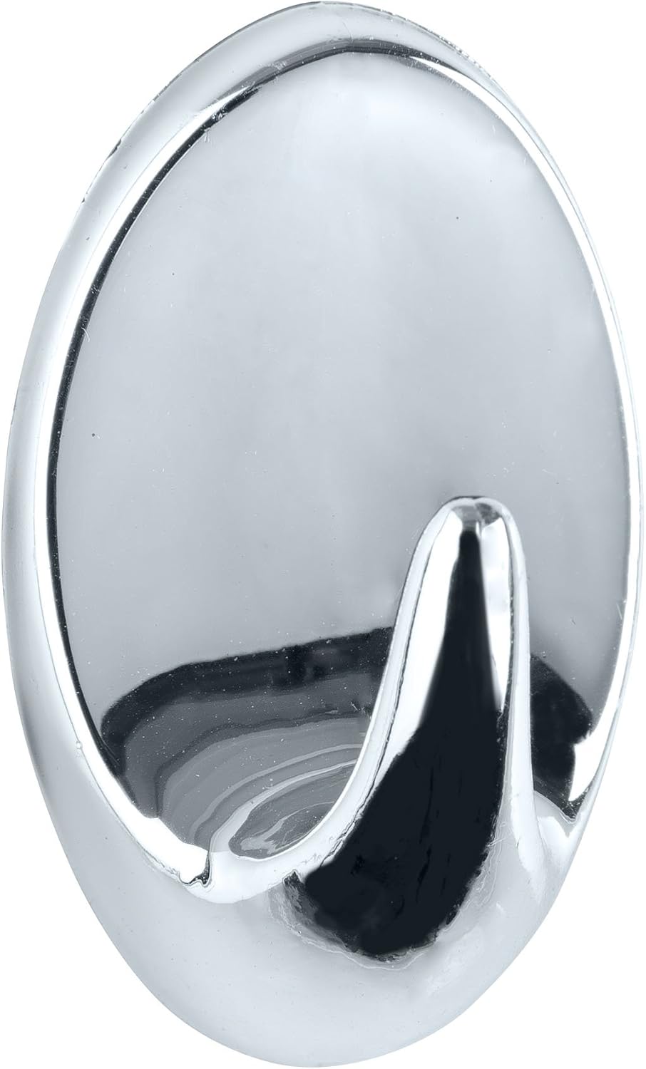 Wenko 4460041100 Strip-it Maxi Hooks Set of 2, Plastic, 3 x 5 x 2 cm, Chrome
