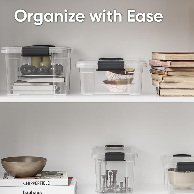Superio Clear Storage Boxes