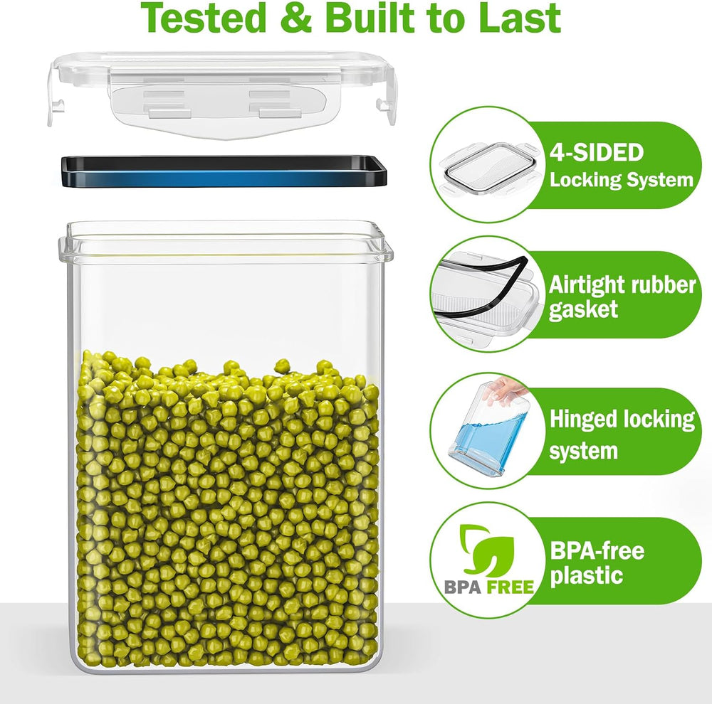PurKeep 24-Pack Food Storage Containers Airtight