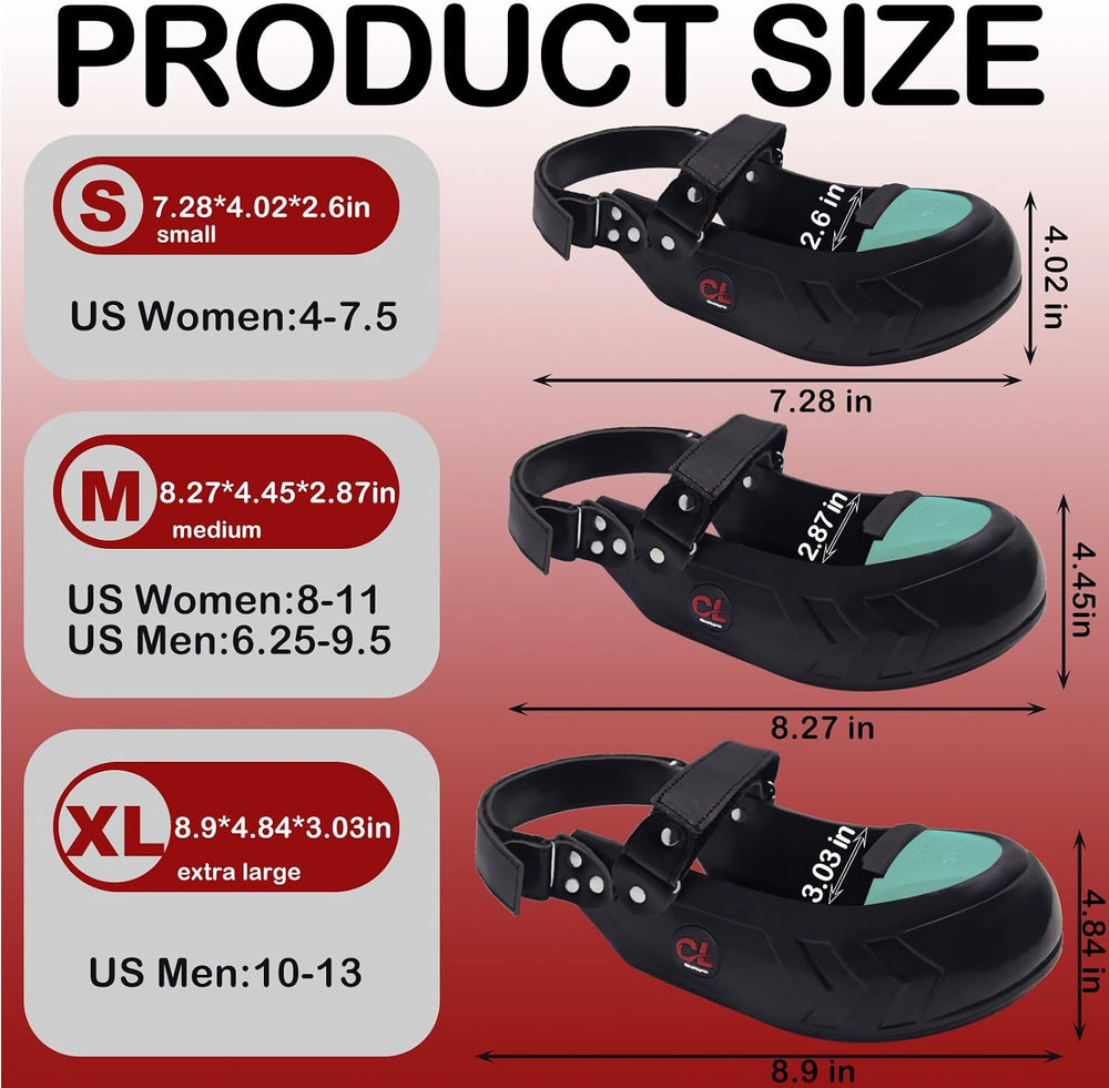 Lightweight Titanium Toe Covers Breathable Safety Overshoes, Slip & Oil R...
