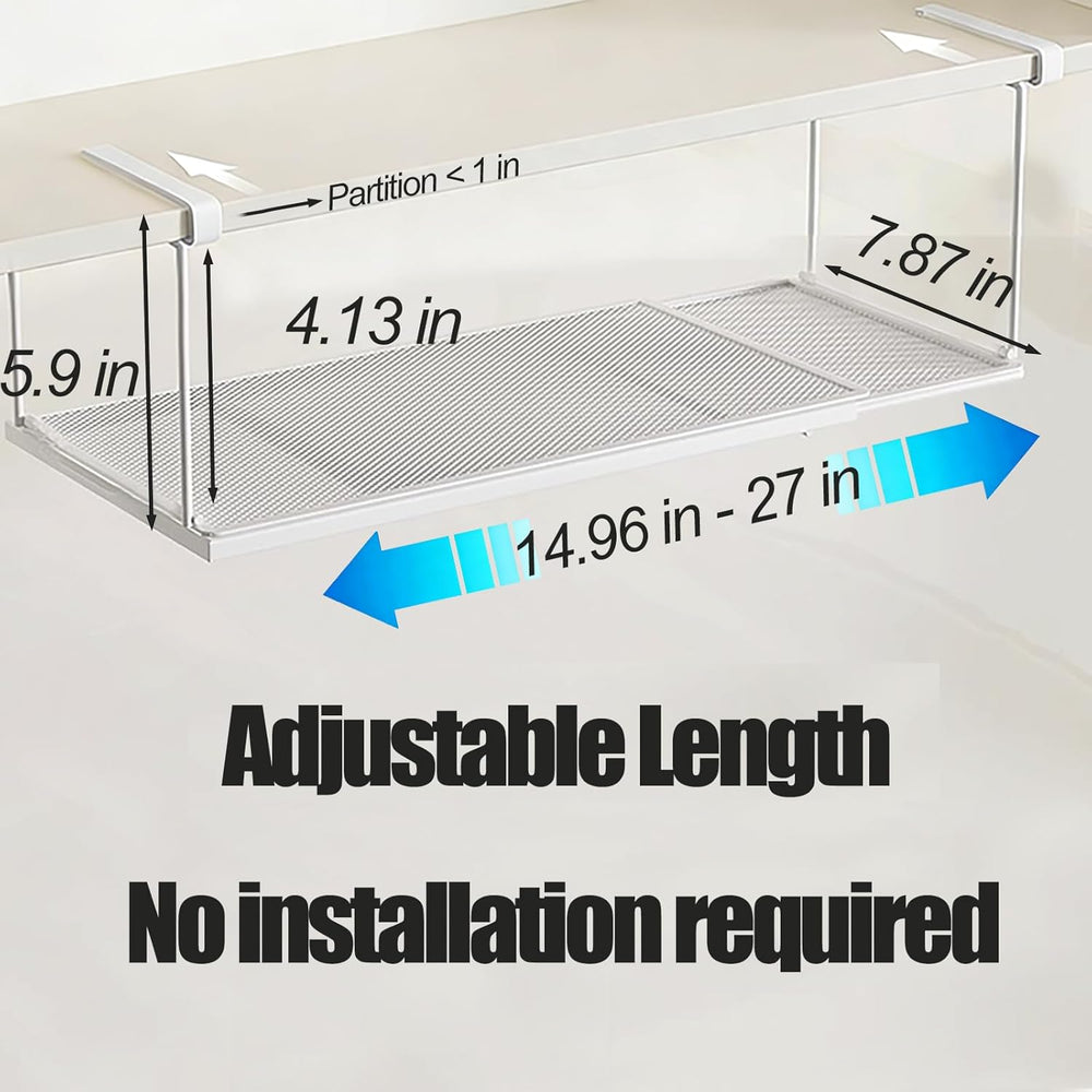 Expandable Shoe Rack Organizer , Adjustable Shoe Rack & Under Cabinet She...