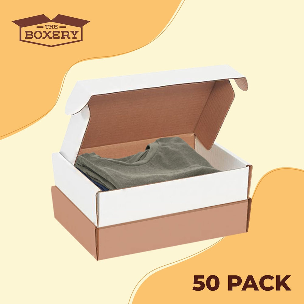 The Boxery 15 1/4 x 11 1/8 x 4 Inch-50-Pack, Kraft/Brown Corrugated Shipping ...